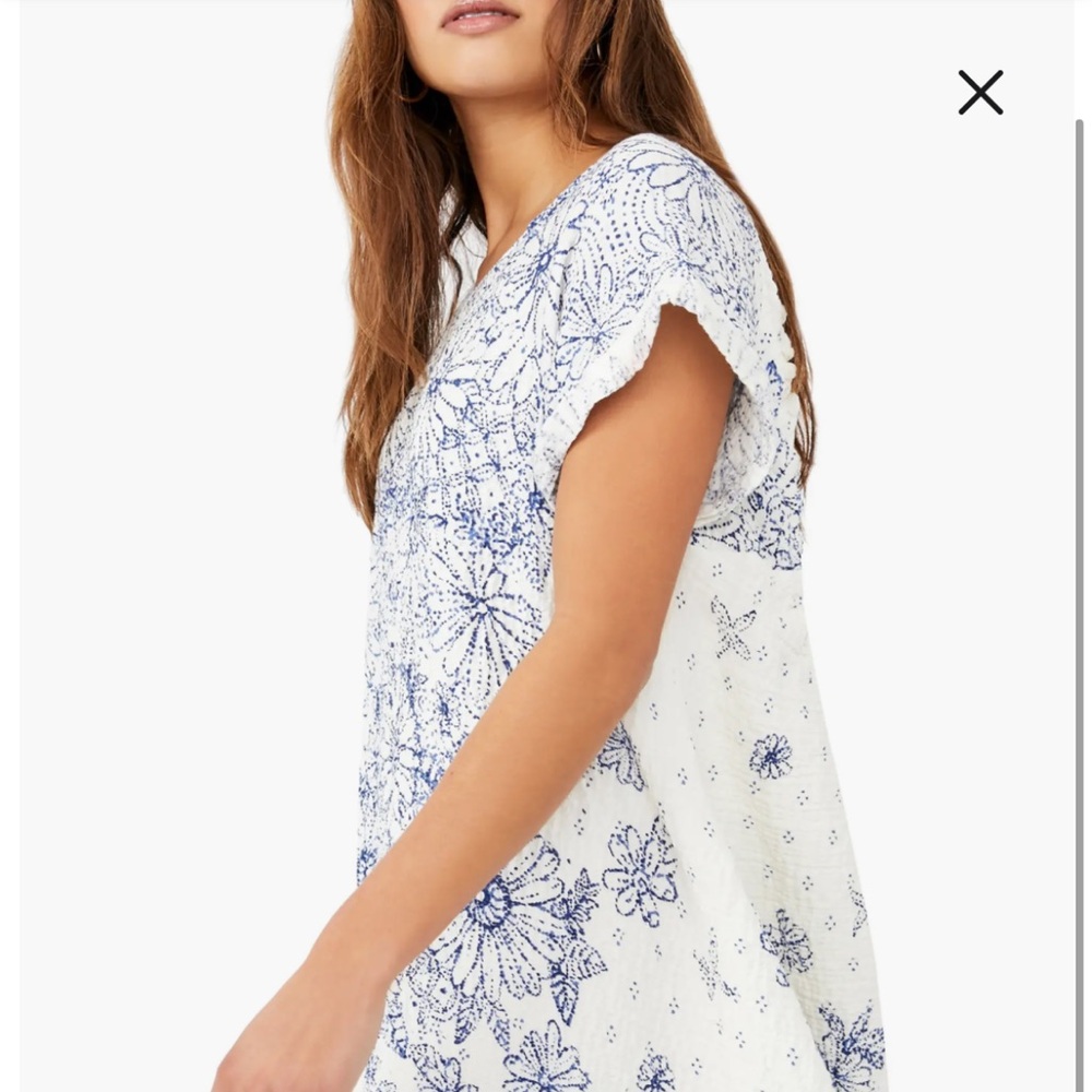 Free People Pinwheel Print Swing Dress - Picture 5 of 6